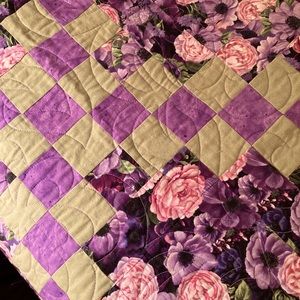 Handmade Quilt -Irish Chain;  King Size